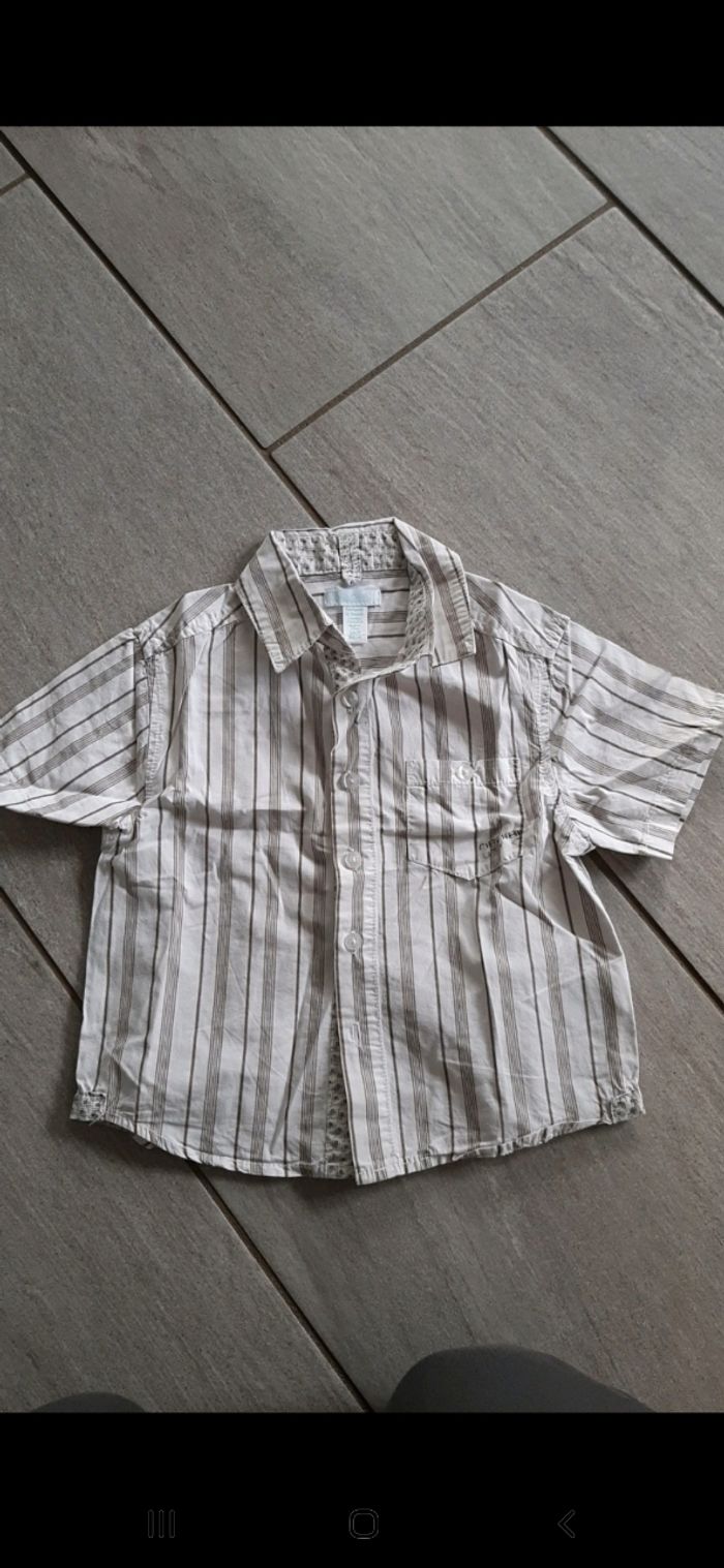 Chemise manches courtes