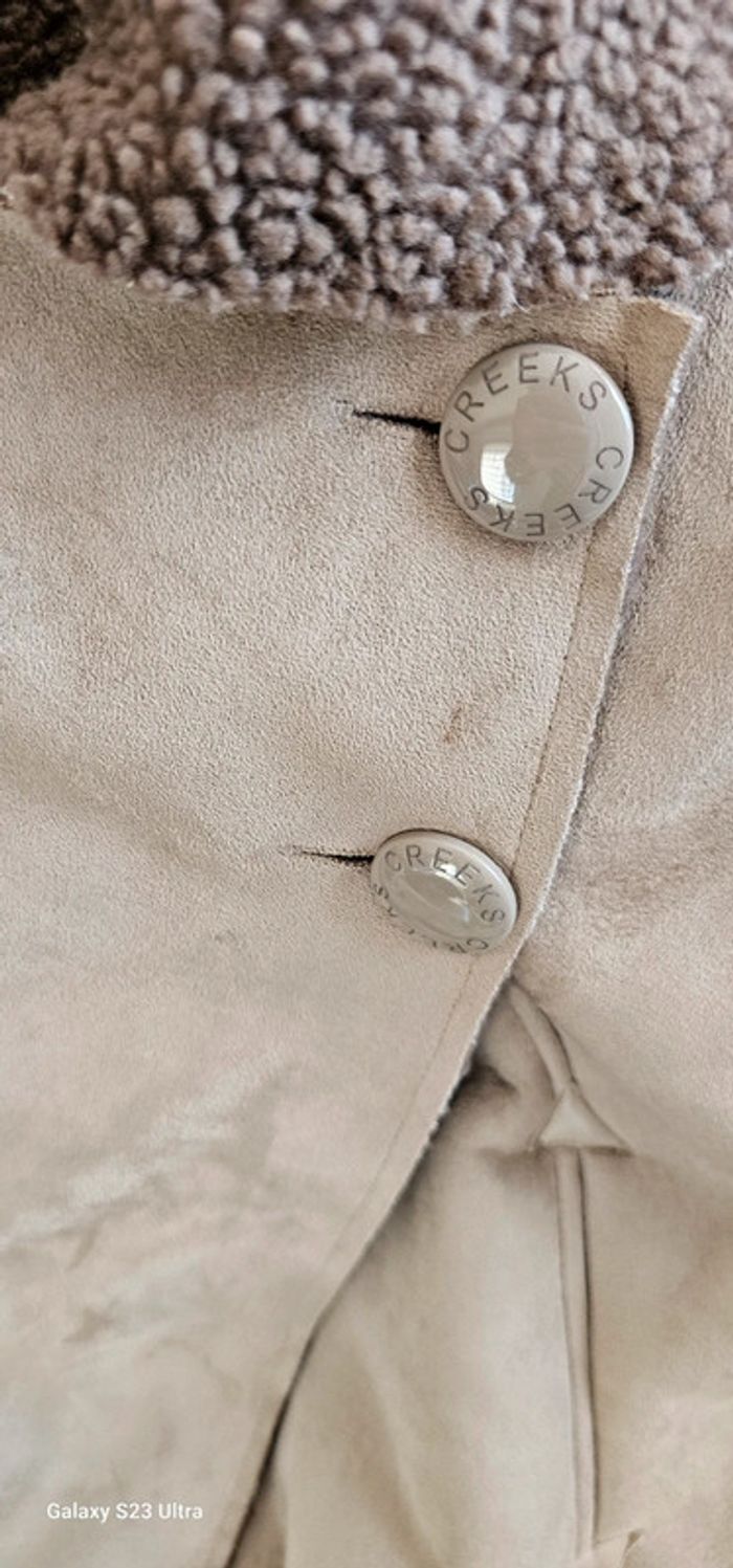 Veste beige Creeks taille 42 - photo numéro 2