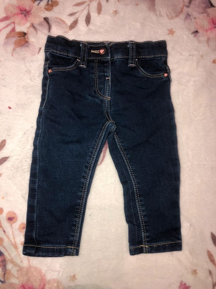 Pantalon jeans souple 9 mois