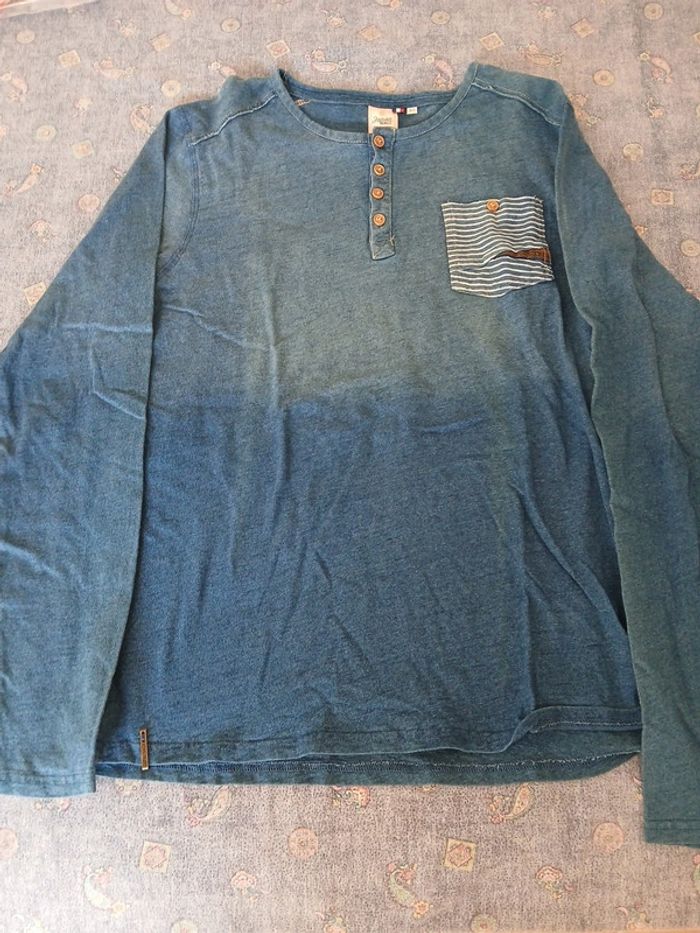 Polo manches longues japan rags neuf