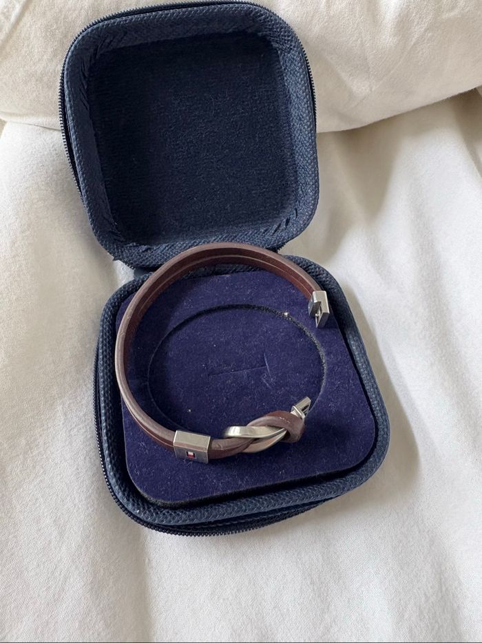 Bracelet cuir homme tommy Hilfiger - photo numéro 4