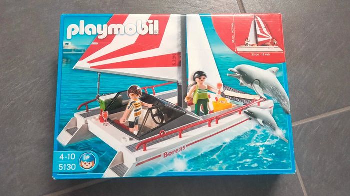 Playmobil bateau qui va dans l'eau