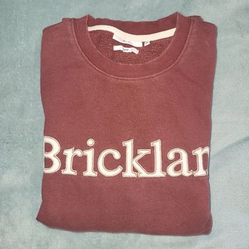 Sweat Crewneck Vintage Y2K Bricklane Brodé 🧥 Jules - Taile M
