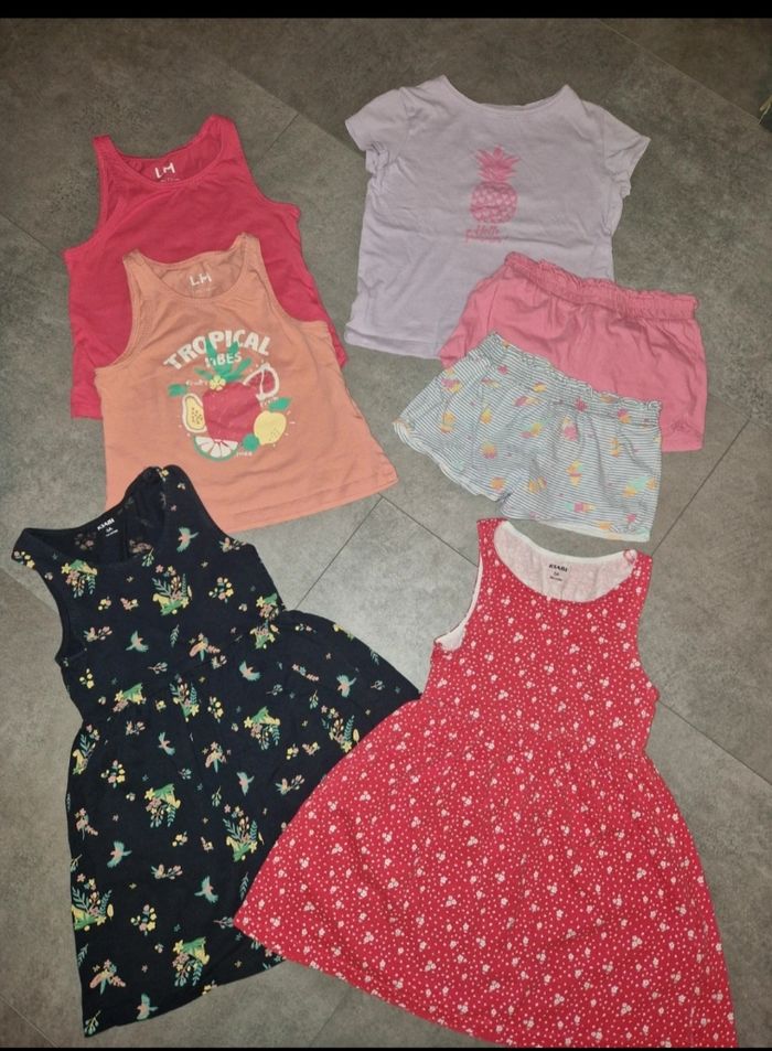 Lot été 5 ans robes