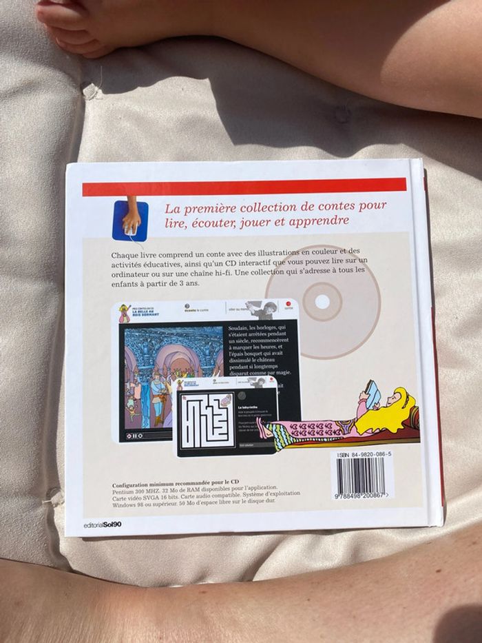 Livre enfants avec CD La belle au Bois Dormant - photo numéro 2