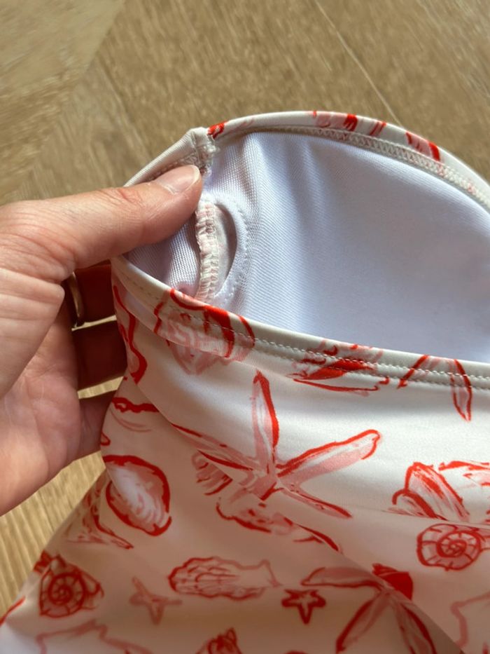 Maillot de bain 1 pièce motifs coquillages étoile de mer Primark – Taille XS - photo numéro 8