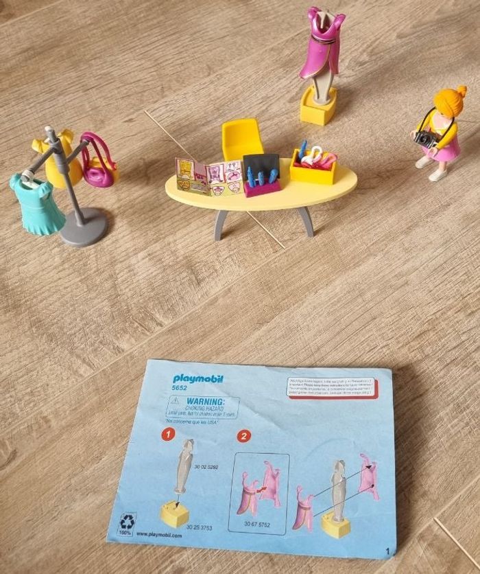 Playmobil 5652 : valisette créatrice de mode