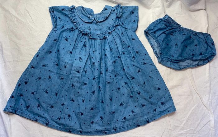 Robe et bloomer Bout’chou 18 mois