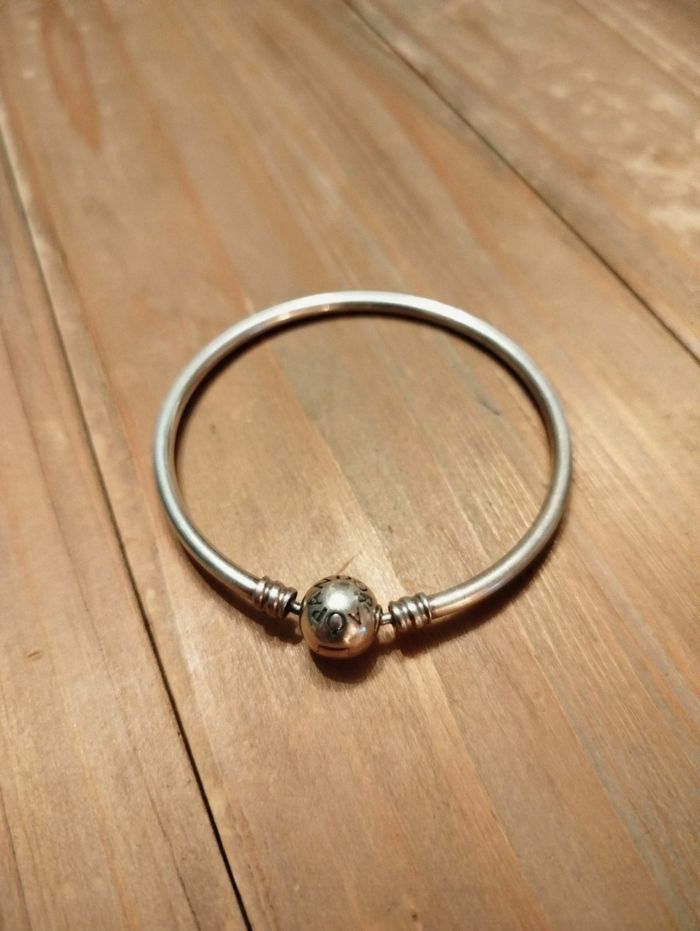 Jonc Pandora en argent