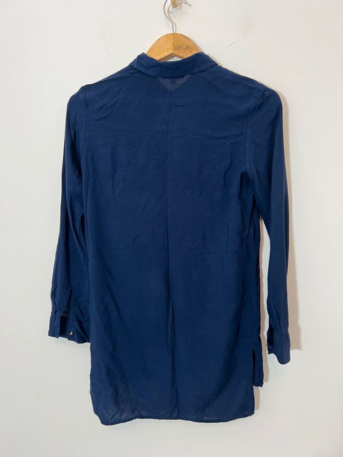 Chemise longue bleu - photo numéro 2