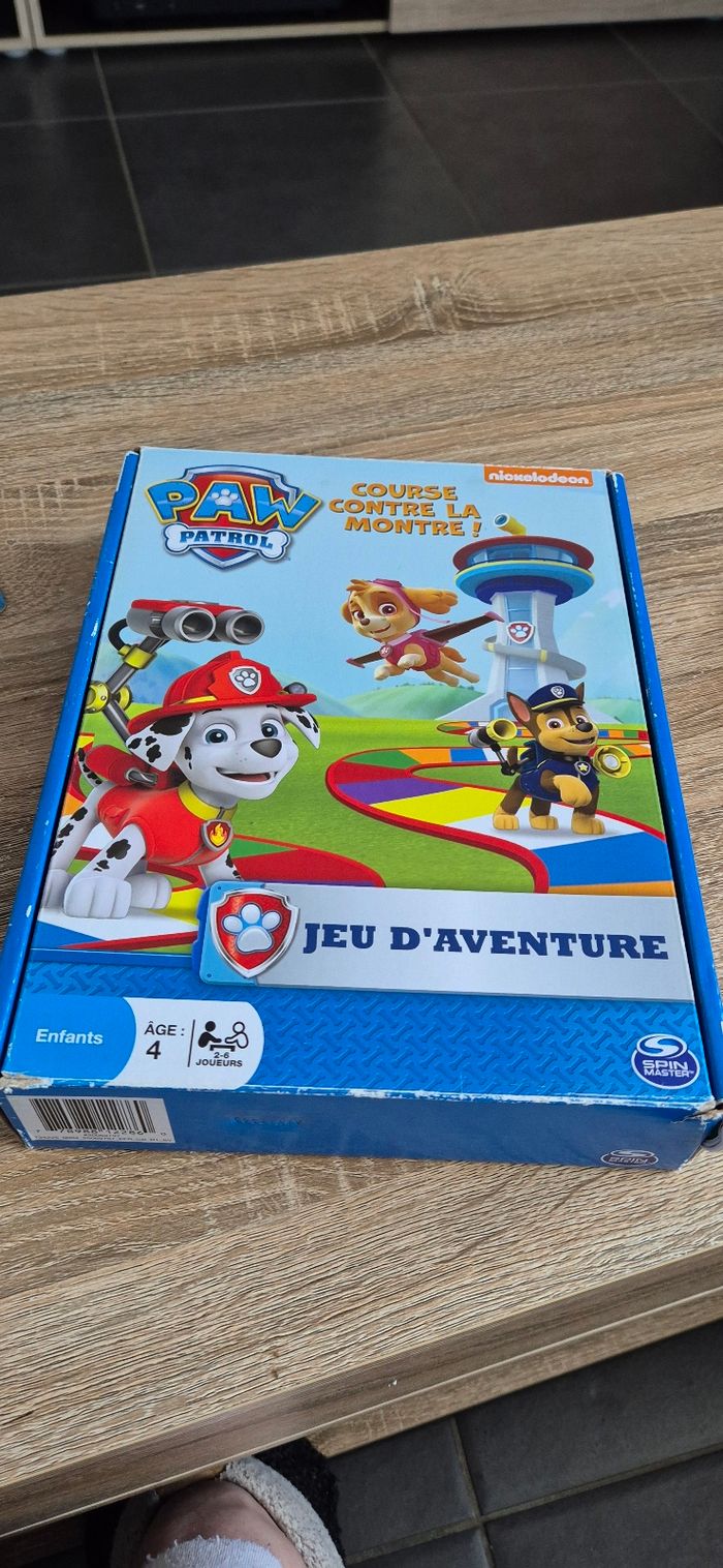 Jeu de société pat patrouille