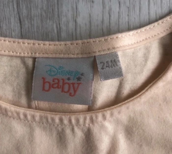 TEE shirt manche longue 24 mois Disney baby - photo numéro 2