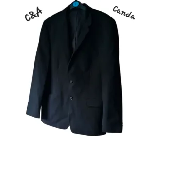 veste costume tailleur noire Canda C&A homme taille 50