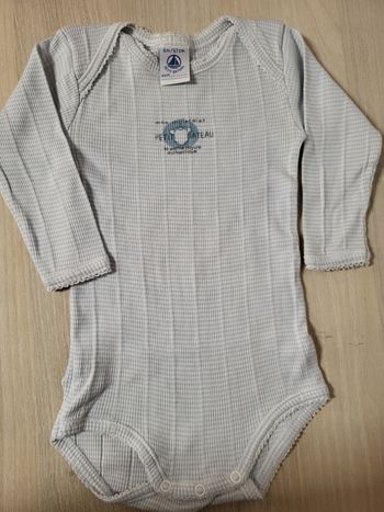 Body petit bateau 6mois 