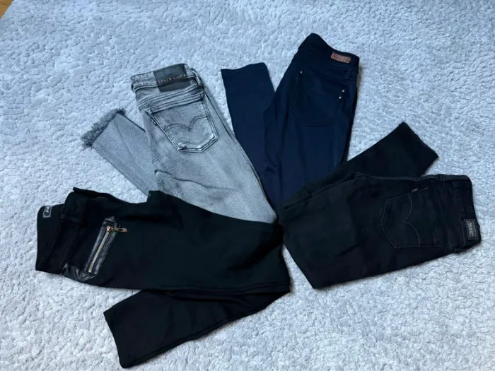 4 pantalons femme 34