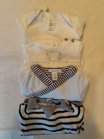 Hauts manche longues Bébé / 1 mois