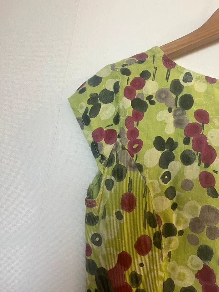 Robe verte à motifs - photo numéro 9