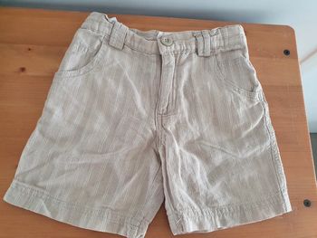 Short beige Okaïdi 3 ans