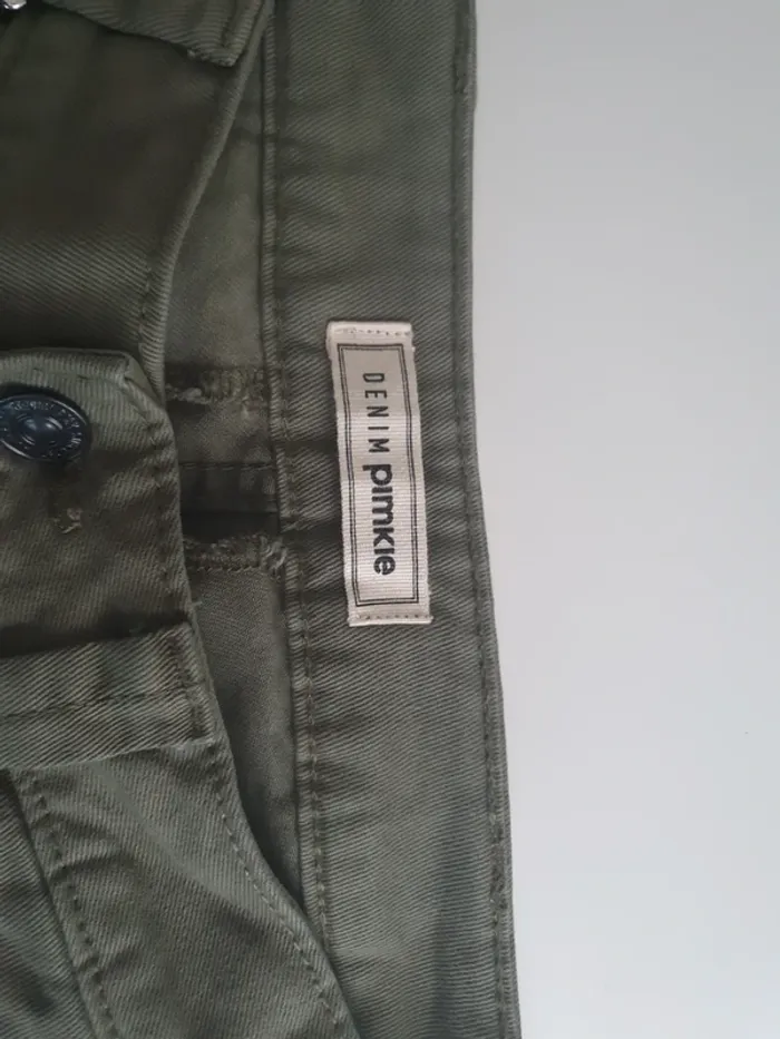 Jeans Cargo Kaki - photo numéro 3