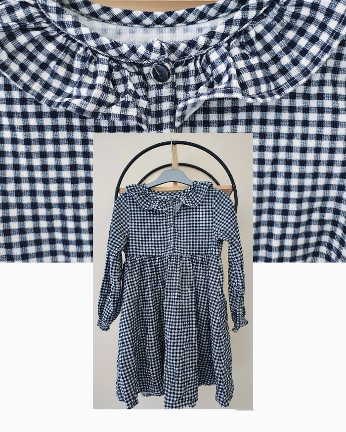 8 ans robe côtelée a col kiabi