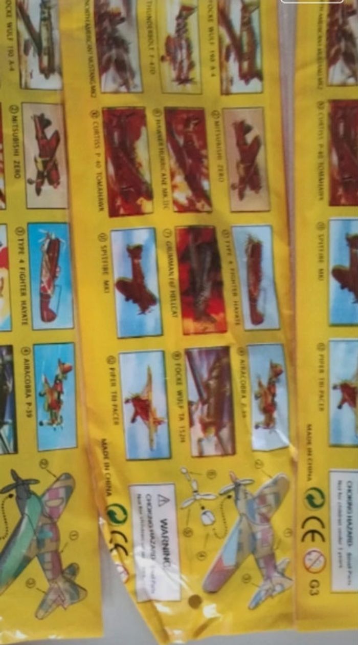 Lot de 5 avions a monté - photo numéro 5