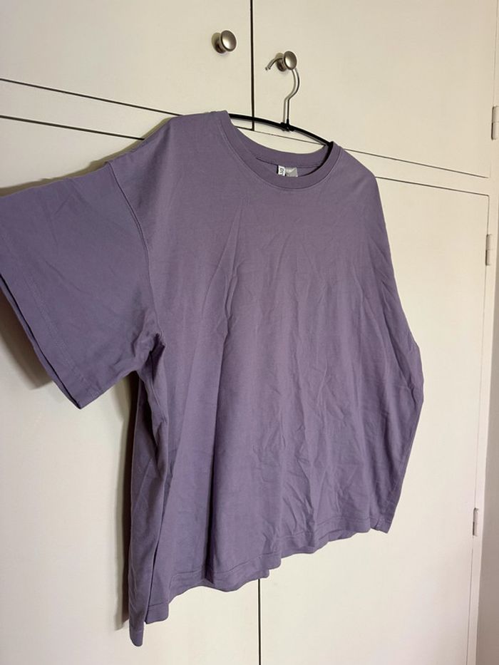Tee-shirt violet/mauve H&M