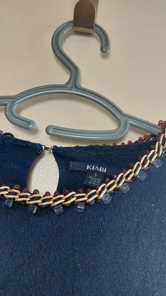 Pull léger manches 3/4 Kiabi taille S - photo numéro 2