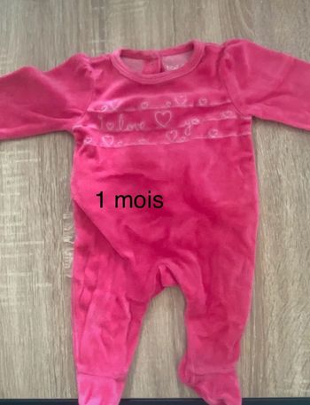 Pyjama - taille 1 mois