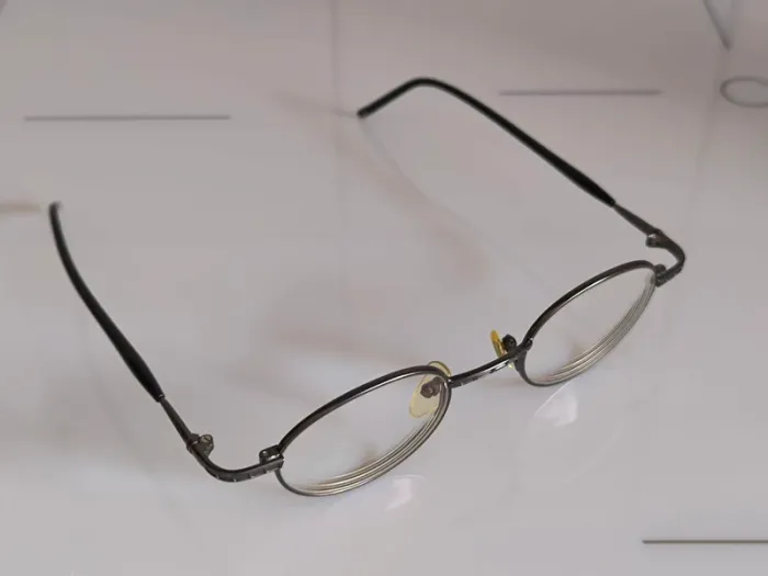 Jean-Paul Gaultier - Monture de lunettes de vue vintage - Gun metal / canon de fusil - photo numéro 11
