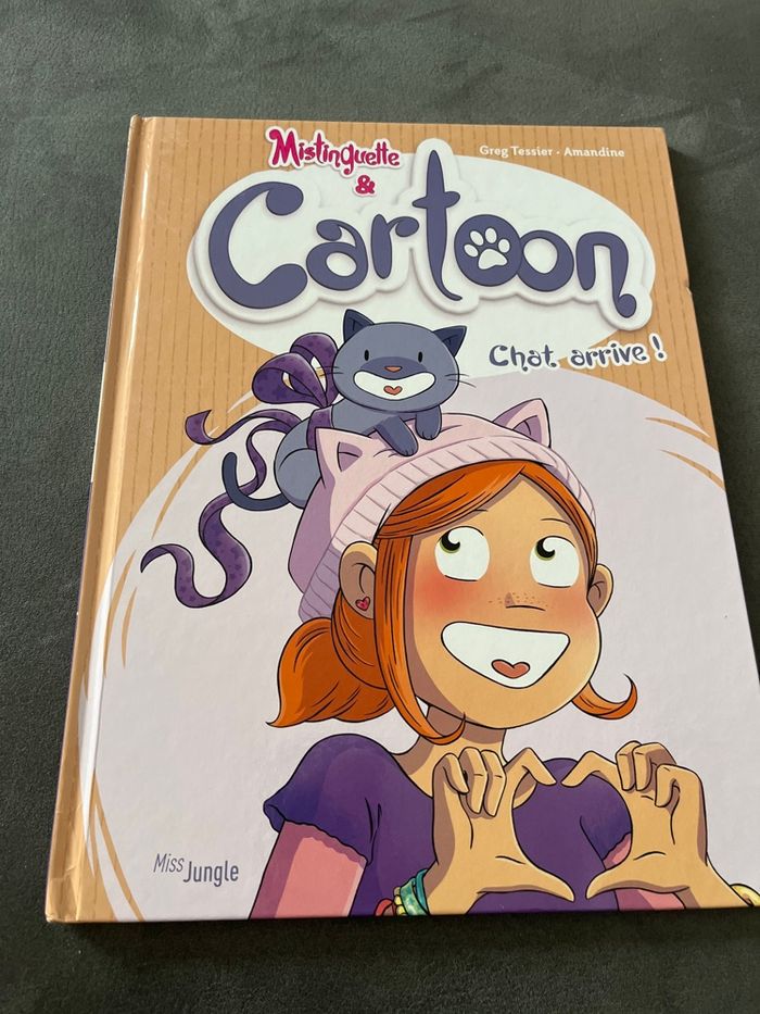 Bd mistinguette & cartoon chat arrive tome 1 - photo numéro 1