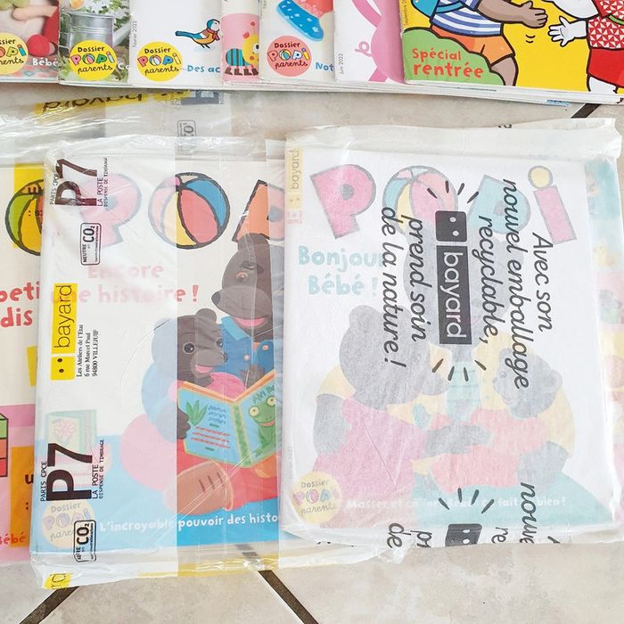 Lot de 16 magazines mensuel Popi, petit ours brun - photo numéro 3