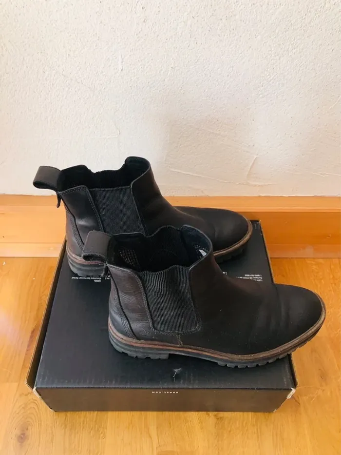 Bottines noir Timberland - photo numéro 2