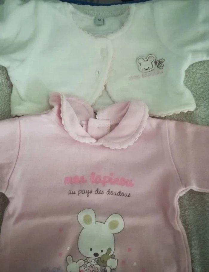 Ensemble 1 mois fille - photo numéro 3