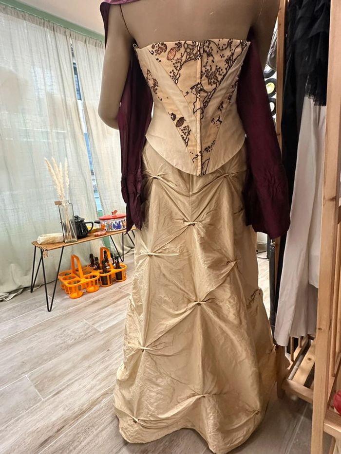 Ensemble jupe + corset + étole - photo numéro 7