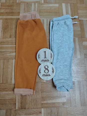 Lot 2 jogging Kiabi 18 mois