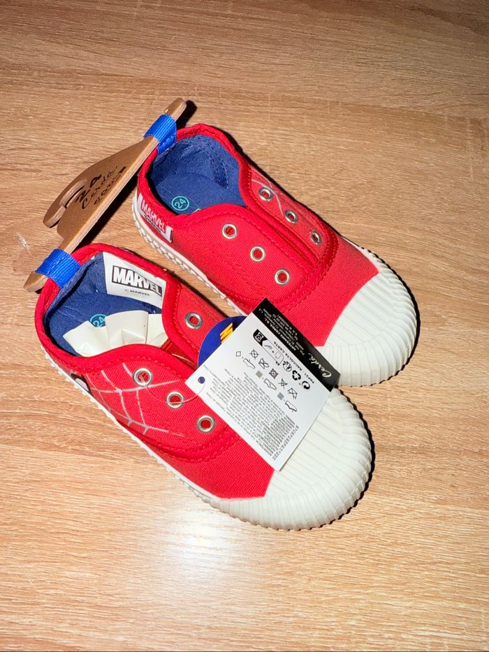 Spiderman basket en toile - photo numéro 2