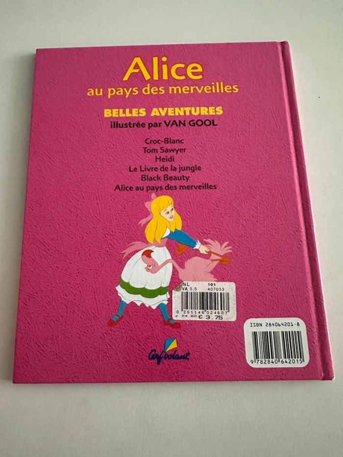 Livre Alice au pays des merveilles Neuf - photo numéro 3