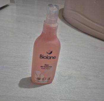 Eau de toilette fraîcheur biolane