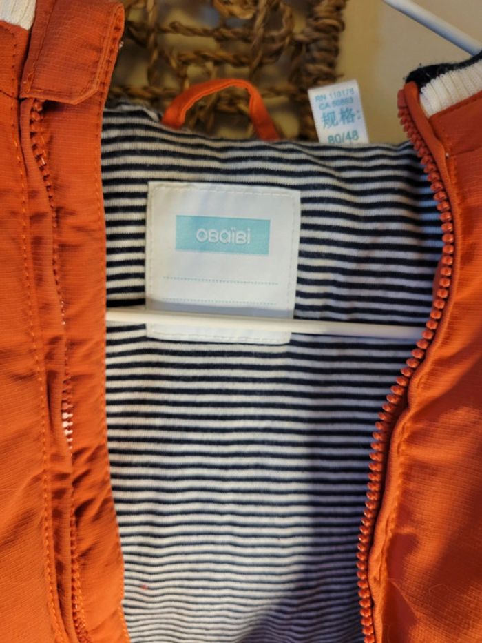 Parka déperlante mi saison 18 mois - photo numéro 2