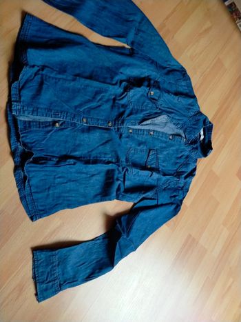 Chemise en jeans femme