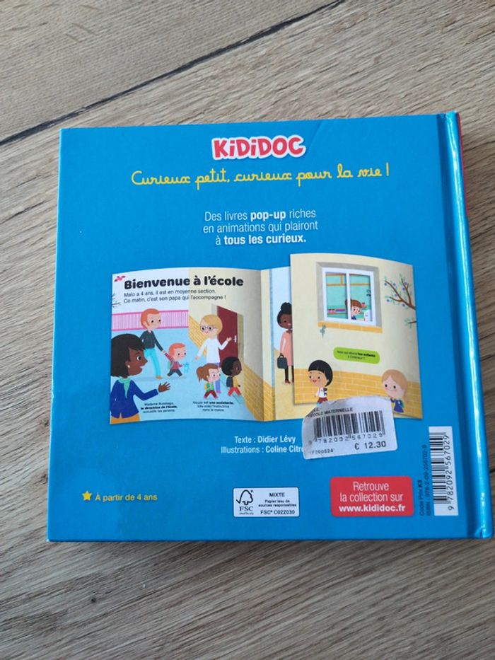 Livre kididoc l école maternelle - photo numéro 5