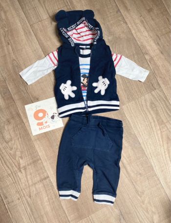 Ensemble mickey Disney orchestra 12 mois