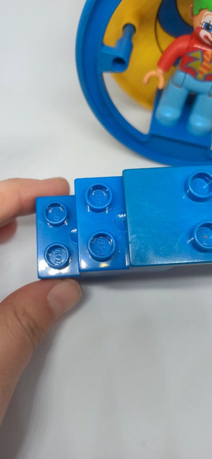 Roue vintage avec clown lego duplo - photo numéro 14