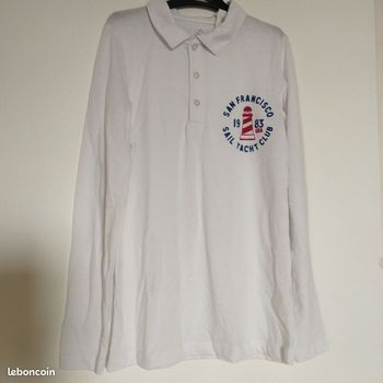Polo manches longues Neuf enfant 11/12ans
