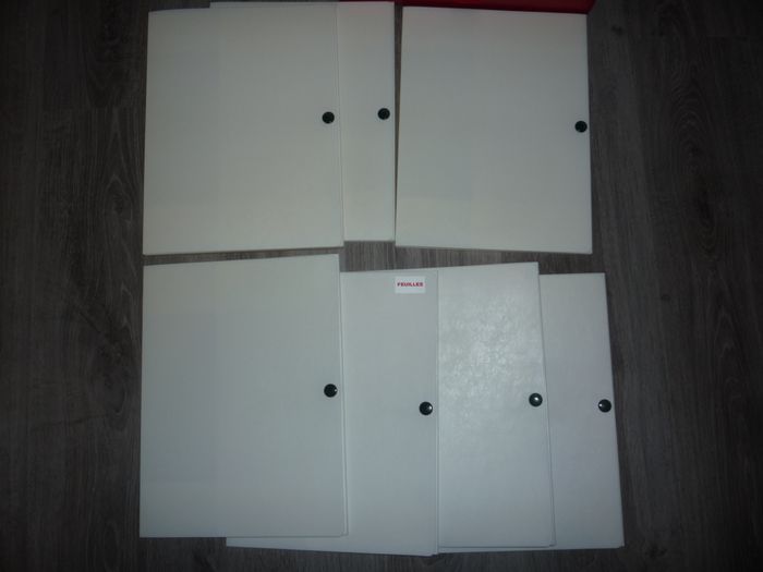 LOT DE 9 POCHETTES EN PLASTIQUE GRAND FORMAT - n°14 - photo numéro 2