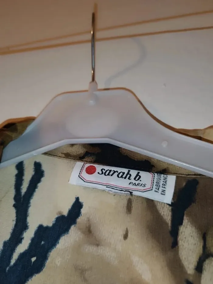 Veste tachetée - Sarah B. - taille 50 - photo numéro 5