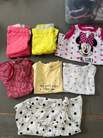 Lots vêtements 6 mois fille