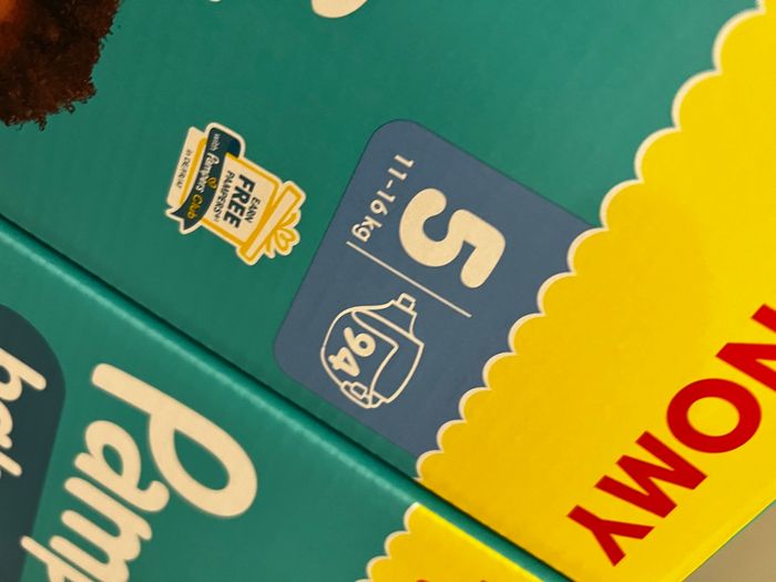 Couches Pampers taille 5