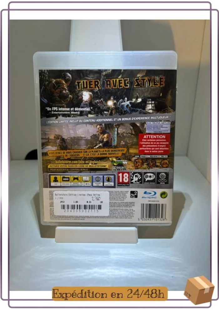 Bulletstorm limited édition ps3 - photo numéro 3