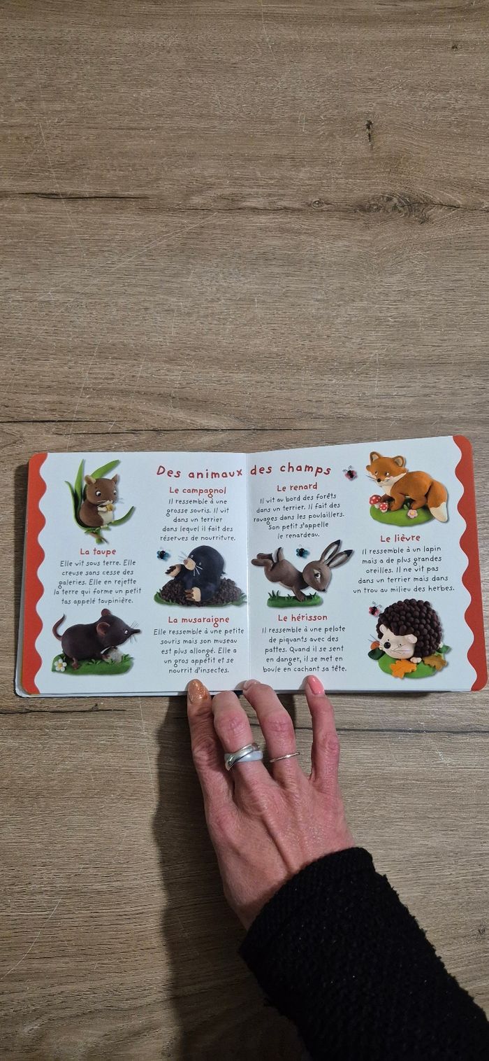 Gros livre L'imagerie des bébés : Les animaux - photo numéro 4